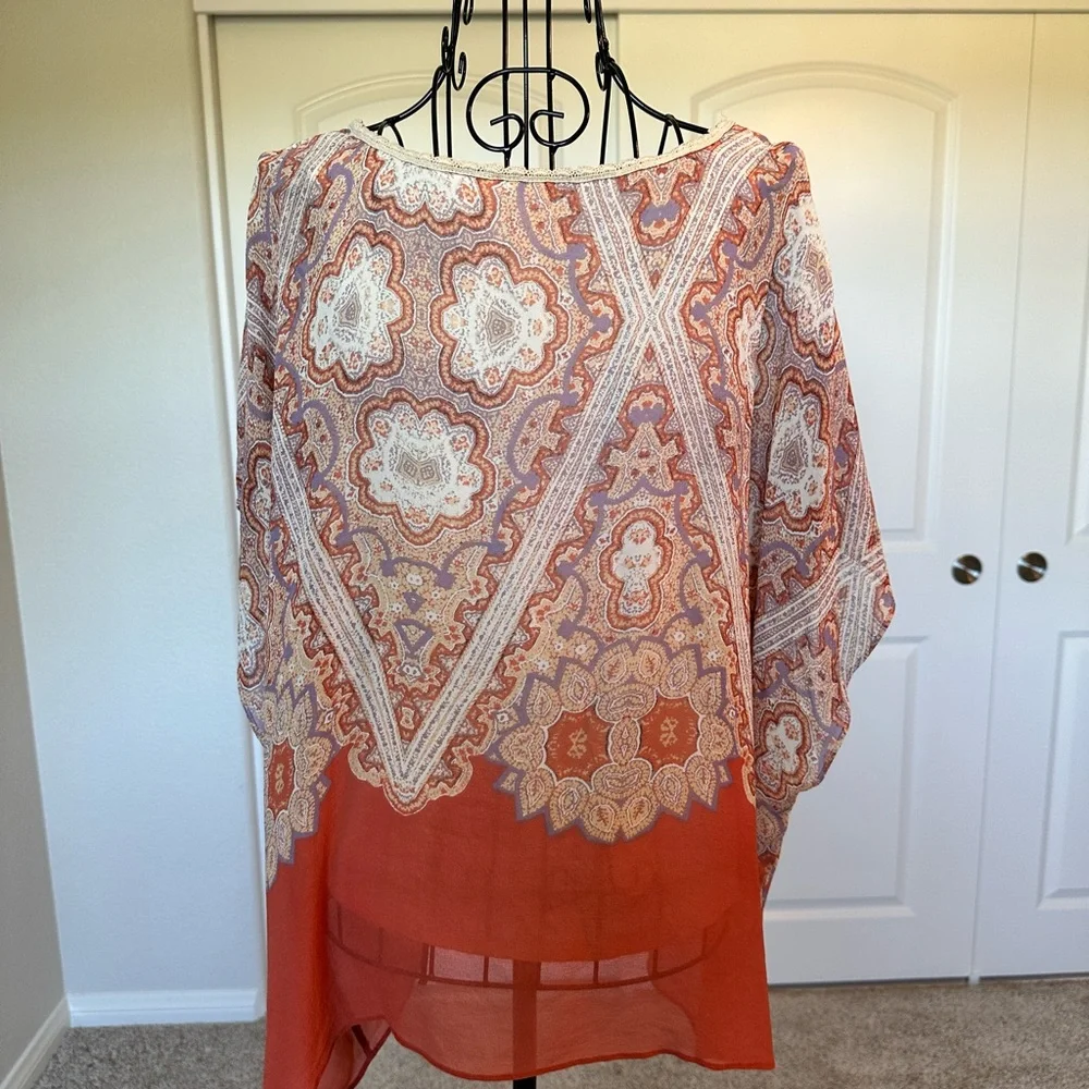 Anthropology Maeve Silk Top - Picture 4 of 7